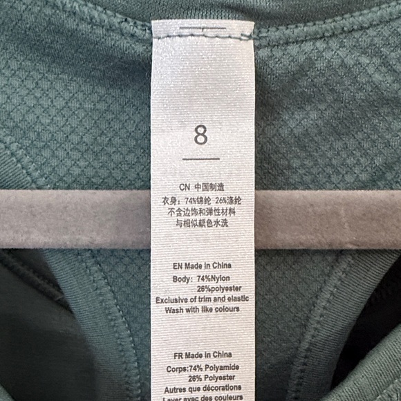 Lululemon Racerback like new - Picture 2 of 4